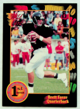 1991 Wild Card Draft Brett Favre #119 Rookie Football Card - $4.99