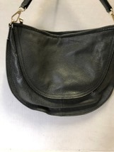 Neiman Marcus Gray Pebble Leather Shoulder Bag Handbag NWOT - £38.93 GBP