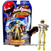 Yr 2007 Power Rangers Operation Overdrive Figure Mission Response Yellow Ranger - £27.96 GBP