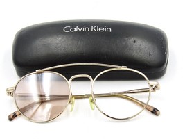 Calvin Klein CK 2148S Unisex Oval Sunglasses, 717 Rose Gold (MISSING LEN... - £29.57 GBP