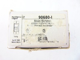Pass &amp; Seymour 90680-1 Slide Dimmer - $24.75