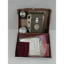 Vintage Polaroid Land Camera Model 150 in Leather Case untested as is - $33.94