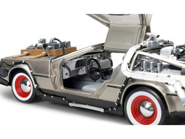 DMC DeLorean Time Machine Stainless Steel &quot;Back to the Future: Part III&quot; (1990)  - £149.54 GBP