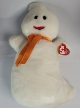 TY Beanie Buddies Spooky The Happy Ghost 13&quot; Plush New - £11.60 GBP
