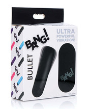 Bang! Vibrating Bullet w/ Remote Control - Black - $28.96