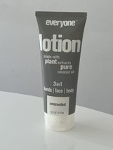 Everyone For Everybody Lotion 3-in-1 Hands Face Body Unscented 6 oz - £12.48 GBP