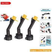 Durable 3-Piece Fuel Can Spout Set - Perfect for Gas, Diesel, and Kerosene - $29.65