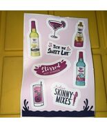 Jordan’s Skinny Mixes Promotional Stickers Advertisement Collectors - $90.47 MXN