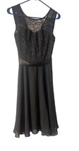Bery Love Dress Black Lace &amp; Chiffon Party Dress, Size Small - $19.80