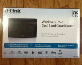 DLink DIR810L wireless AC750 Dual Band Cloud Router 4port WPA2 fast ethernet LAN - £31.34 GBP