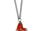Siskiyou Sports MLB Boston Red Sox Women's Chain Necklace with Small Pen... - $8.86
