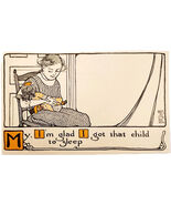 1913 Jane Boyer Art Illustration Mary Frances Thimble Mary Marie Sleepin... - $28.18 CAD