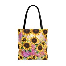 Tote Bag, Sunflowers, Tote bag, awd-1369, 3 Sizes Available - $28.00+