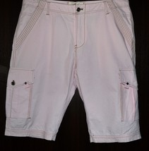 Xios Men&#39;s Sport Cargo Light Pink Cotton Modern Fit Shorts Size 36 - £18.08 GBP
