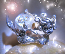HAUNTED MERMAID NECKLACE OCEAN OF MIRACLES HIGHEST LIGHT ADVANCED MAGICK image 2