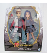 Disney Descendants Carlos &amp; Evie Doll Set 2014 Hasbro New - £39.07 GBP