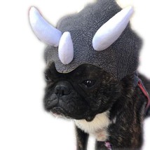 Triceratops Pet Transformation Hat - Fun And Stylish Pet Headgear Costume - £9.51 GBP
