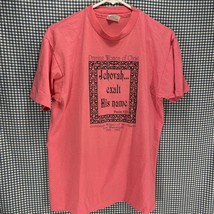 Vintage Made in USA Jehovah Exalt His Name T-shirt Men’s Large - $10.99