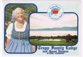 Vermont Postcard Stowe Trapp Family Lodge &amp; Guest Houses - £1.65 GBP