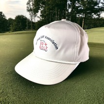 Vintage Missouri 50+ Golf Association SnapBack Rope Trucker Hat Beige Da... - $272.93 MXN