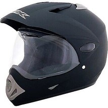 AFX Adult Dual Sport 37X Helmet Matte Black Medium - £88.10 GBP
