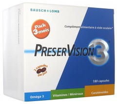 Bausch + Lomb PreserVision 3-Pack 3 Months 180 Capsules - £116.70 GBP