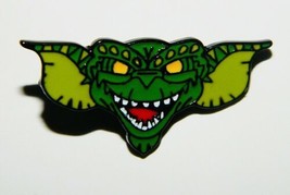 Gremlins Movie Evil Gremlin Face Die-Cut Metal Enamel Pin NEW UNUSED - £5.85 GBP