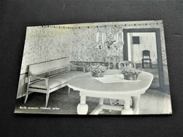 Fallhult, The Hall Interior View - Museum History of Boras, Sweden -1950s RPPC. - $14.26