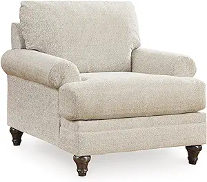 Signature Design by Ashley Valerani Classic Upholstered Chair, Beige - $1,252.99