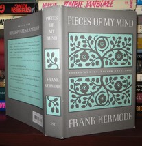 Kermode, Frank PIECES OF MY MIND Essays and Criticism 1958-2002 1st Edition 1st - £65.31 GBP