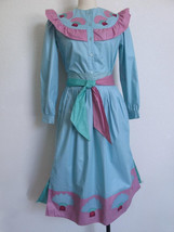 Vintage 80s Salaminder Kansas City Southwestern 2Pc Dress Top Skirt XXS ... - $149.99