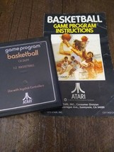 Basketball Atari 2600 Video Game Cartridge With Instruction Manual 1988 - £19.77 GBP