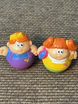 Playskool Weebles Wobbly Castle Girl And Prince Figures 2004 - $9.95
