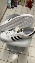 Adidas Superstar Men&#39;s Sneakers NEW Size US 19 D - £54.51 GBP