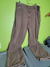 Genuine Dickies Brown Work Pants Workwear Mens Size 36x34 - £41.40 GBP