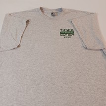 Gildan Dryblend Tusco 6th Annual May Day 2022 Men's Gray T-Shirt Crewneck Sz 2XL image 9