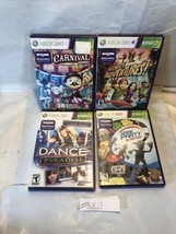 Xbox 360 Kinect Games Kinect Adventures Dance Paradise Carnival Game Party - £6.20 GBP