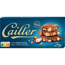 Cailler milk chocolate bar WHOLE HAZELNUT -XL 200g/7.05 oz/ 1 ct. FREE S... - $19.31