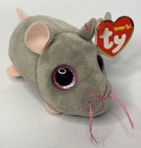 TY Teeny Tys  &quot;Miko&quot; Grey Mouse SKU BB22 - £6.36 GBP