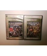 Call of Duty 2 Special Edition BONUS DVD + COD 3 (Microsoft Xbox 360) CI... - £15.21 GBP