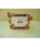 Claires  Basketball Princess &quot; Picture Frame &quot; GREAT ITEM &quot; - £13.47 GBP