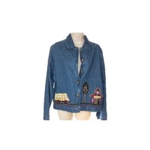 New Direction Embroidered Denim Jean Jacket - $34.00