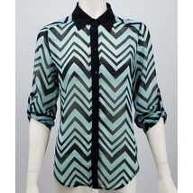 BCX Open Back Drape Blouse, Size Medium - $7.92