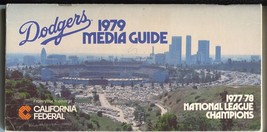 Los Angeles Dodgers MLB Media Guide 1979-player pix-team stats-VG - £26.21 GBP