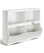Kids Storage Unit Baby Toy Organizer Children Bookshelf Bookcase-White -... - £116.39 GBP