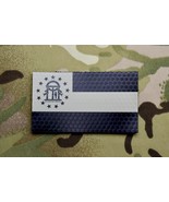 Infrared Georgia State Flag Patch GA IR US Army Navy SEAL NSWDG Peach State - $19.16 CAD