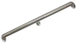 KNURLED GRAB BAR 54&quot; L x 1-1/2&quot; D SATIN STAINLESS STEEL - STONE HARBOR H... - $113.84