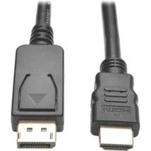 Tripp Lite 6ft DisplayPort 1.2 to HD Active Adapter Cable, DP w/ Latches to HDMI - £58.46 GBP