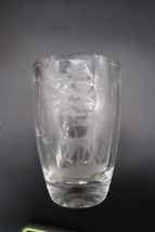 Vtg Orrefors Glass Crystal Etched Signed Beautiful Deer Bird Forest Scen... - $49.99