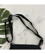 Baggallini Cross Body Purse Bag Black Subtle Leopard Print Nylon Lightwe... - $28.70